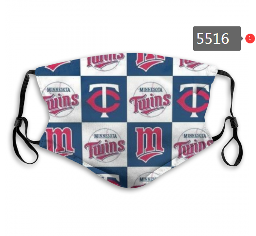 2020 MLB Minnesota Twins #2 Dust mask with filter